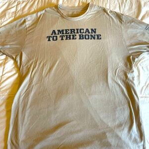 Grunt Style T-Shirt Mens Size 2XL XXlarge Cream White American To The Bone